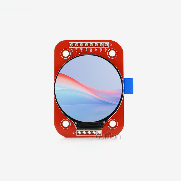 Round lcd display module